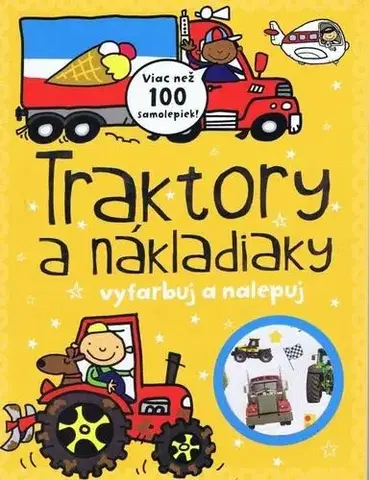 Nalepovačky, vystrihovačky, skladačky Traktory a nákladiaky