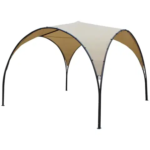 Záhradné pavilóny a stany Záhradný pavilón 3,3x3,3 m béžová