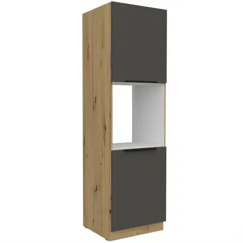 Kuchynské skrinky stojace Kuchynská skrinka Aria-Gr/Ar Anti Fingerprint 60dp-210 2f