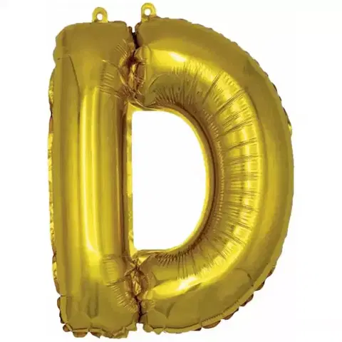 Dekorácie a bytové doplnky Fóliový balón písmeno D My Party 30cm