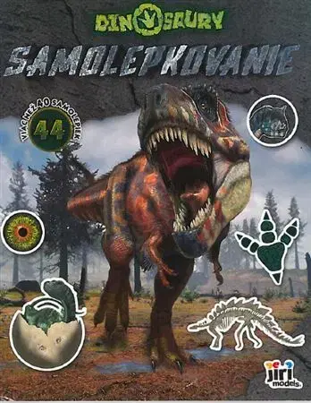 Nalepovačky, vystrihovačky, skladačky Samolepkovanie - Dinosaury