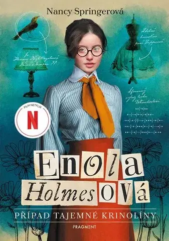 Dobrodružstvo, napätie, western Enola Holmesová 5: Případ tajemné krinolíny - Nancy Springer,Vendula Davidová