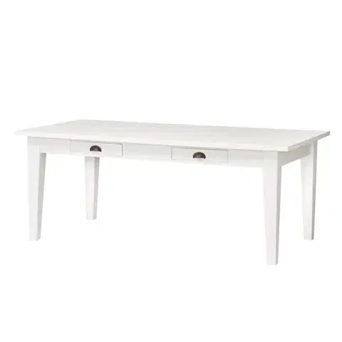 Stoly Stôl Milton white 200 x 100 x 78 cm
