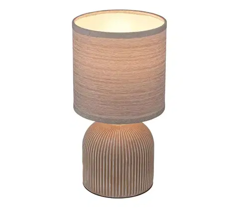 Lampy Brilo - Stolná lampa INO 1xE14/10W/230V hnedá 7538011