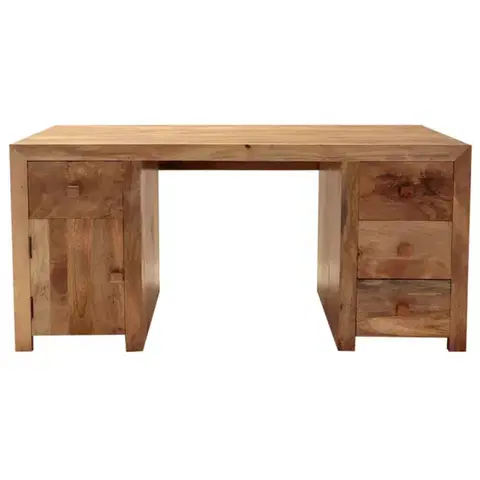 Písacie a pracovné stoly Písací stôl Hina 160x76x80 z mangového dreva