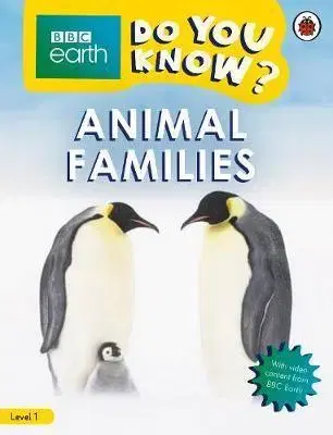 Zjednodušené čítanie Animal Families - BBC Do You Know... Level 1