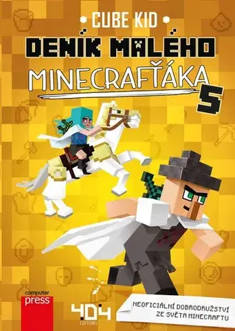Dobrodružstvo, napätie, western Deník malého Minecrafťáka 5, 2. vydání - Cube Kid,Marie Kala