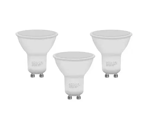 Žiarovky SADA 3x LED Žiarovka ECOLINE GU10/6W/230V 4000K - BRILAGI ZD-E3gb06-40