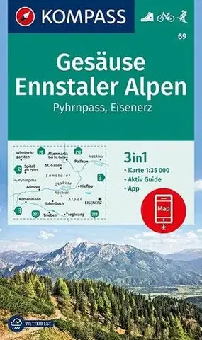 Turistika, skaly Gesäuse, Ennstaler Alpen 69