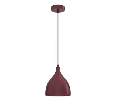 Svietidlá  Luster na lanku NOAK CLASSIC 1xE27/15W/230V bordová 6238