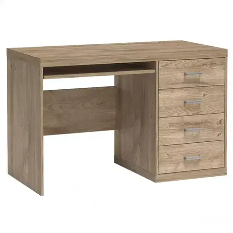 Moderné kancelárske stoly Písací stôl Natural N-16 Ribbeck