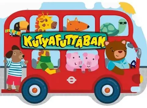 Leporelá, krabičky, puzzle knihy Kutyafuttában - László Gyopár