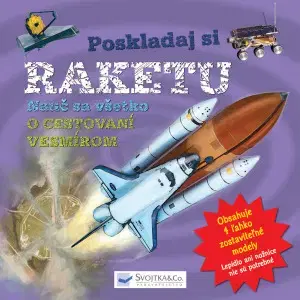 Leporelá, krabičky, puzzle knihy Poskladaj si raketu
