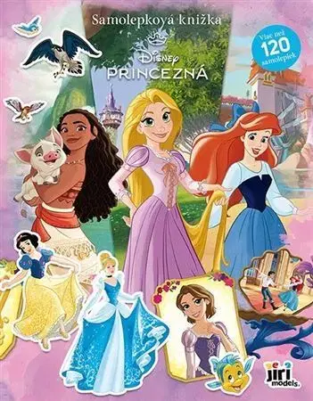 Nalepovačky, vystrihovačky, skladačky Samolepková knižka - Disney Princezné
