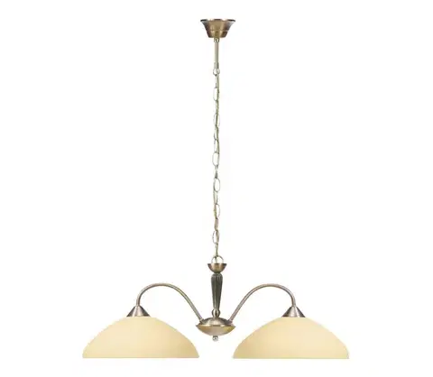 Svietidlá Rabalux 8177 - Luster na reťazi REGINA 2xE27/60W/230V