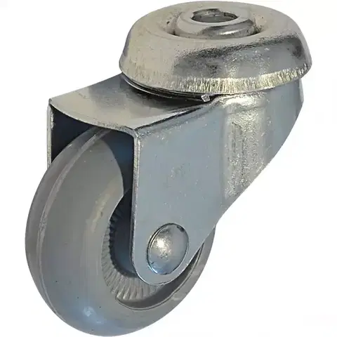 Príslušenstvo k nábytku Nábytkové koliesko gumové 32 mm/20 kg montážny otvor