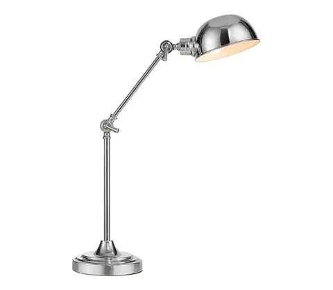 Lampy Markslöjd 108583 - Stolná lampa PORTLAND 1xE27/40W/230V lesklý chróm 108583