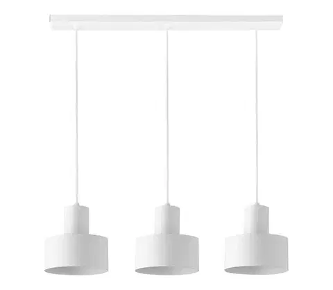 Svietidlá  Luster na lanku RIF 3xE27/60W/230V biela 30905