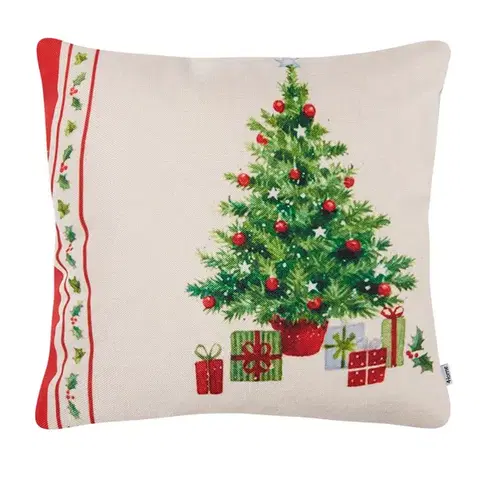 Obliečky 4Home Vianočná obliečka na vankúšik Retro Christmas, 45 x 45 cm