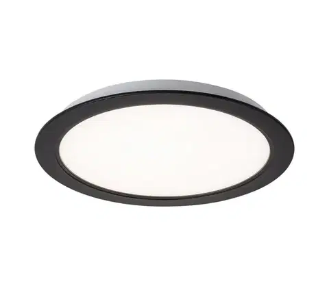 Svietidlá Rabalux 71243 - LED Podhľadové svietidlo SHAUN LED/18W/230V pr. 22 cm čierna 71243