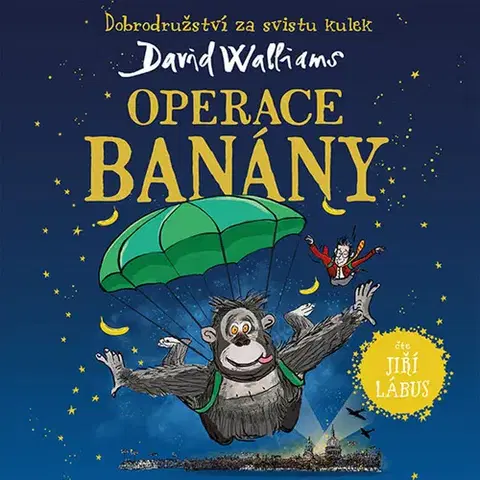 Dobrodružstvo, napätie, western Tympanum Operace Banány - audiokniha CD