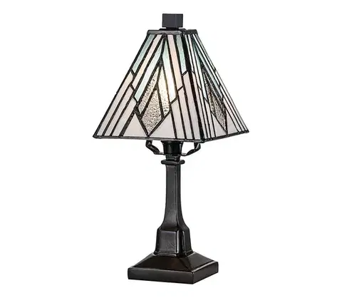 Lampy Elstead TF-ALDERLEY-TL-S - Stolová lampa Tiffany ALDERLEY 1xE14/40W/230V 32,3 cm TF-ALDERLEY-TL-S