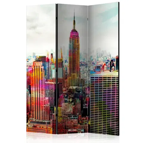 Paravány Paraván Colors of New York City Dekorhome