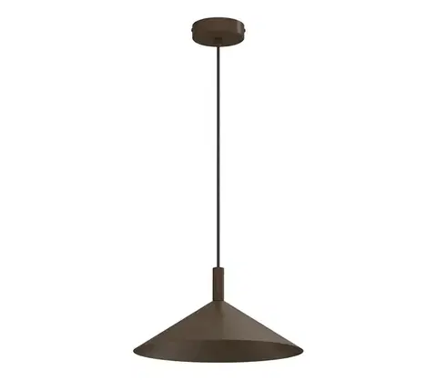 Svietidlá  Luster na lanku ANEGA 1xGX53/15W/230V priemer 30 cm hnedý 8182A