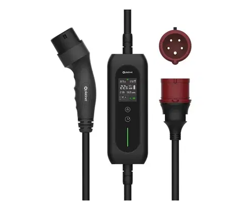 Predlžovacie káble  Nabíjacia stanica EV typ 2, 5 m, 22 kW, 16 A, IP54, Tuya EV_PPCW5M22