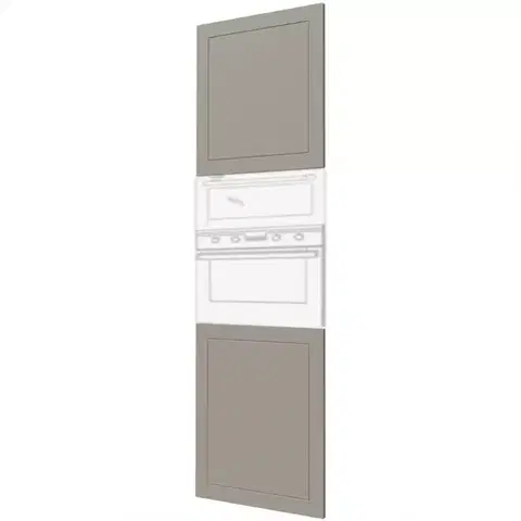 MDF fronty PVC Dvierka Quantum D14RU/2D beige
