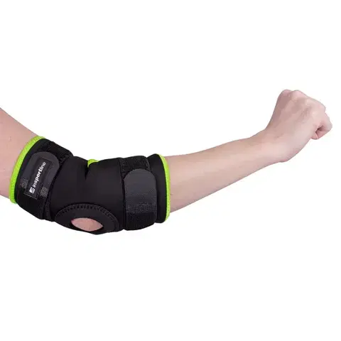 Zdravotné bandáže a ortézy Magnetická bambusová bandáž na lakeť inSPORTline S