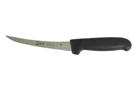 Kuchynské nože IVO Vykosťovací nôž IVO Progrip 15 cm Curved Semi flex - čierny 232003.15.01