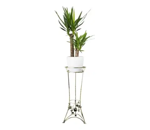 Stojany na kvetiny HowHomely Stojan na kvety 72x28 cm zlatá 10-0931-cz-z