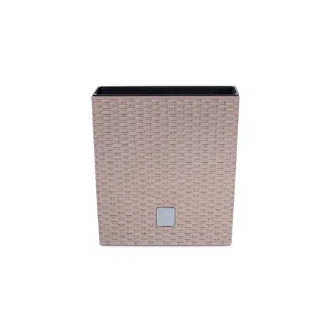 Kvetináče a truhlíky NABBI DRTS265L plastový kvetináč 26,5 cm mocca