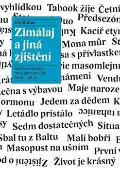 Eseje, úvahy, štúdie Zimálaj a jiná zjištění - Jan Mattuš