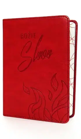 Biblie, biblistika Biblia s DT, ekumenický preklad, vreckový formát, červená, 2023 - Božie Slovo