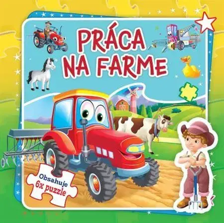 Leporelá, krabičky, puzzle knihy Práca na farme, 2.vydanie