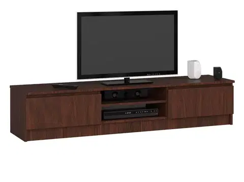 TV stolíky Moderný TV stolík ROMANA160, wenge