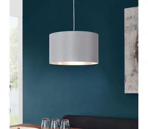 Svietidlá Eglo 31601 - Luster na lanku MASERLO 1xE27/60W/230V 31601
