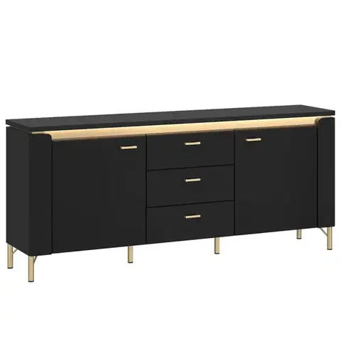 Všetky produkty TV stolík Norica LAZF01 U114 2D3S čierna