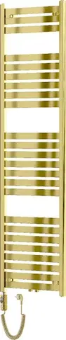 Radiátory do kúpeľne MEXEN/S - Urán radiátor + vykurovacia tyč 1800 x 500 mm, 900 W, zlatá W105-1800-500-2900-50