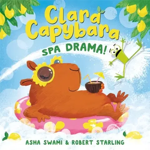 Leporelá, krabičky, puzzle knihy Clara Capybara - Asha Swami