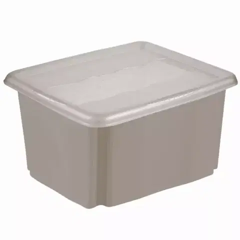Kúpeľňové doplnky Box s poklopom 15 L Emil&Emila