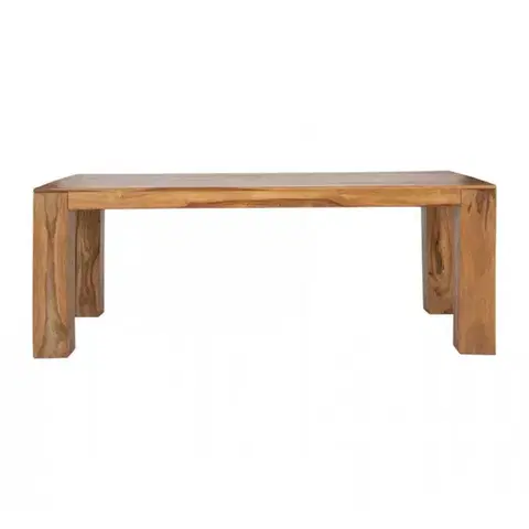 Jedálenské stoly Jedálenský stôl Tara 200x90 indický masív palisander