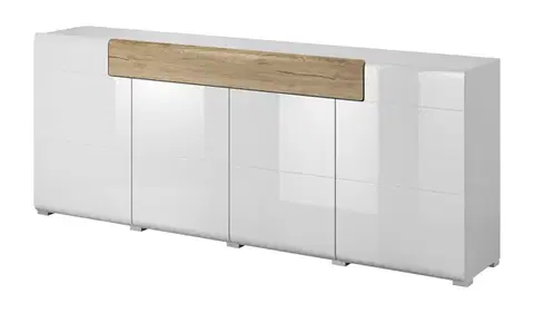 Komody a skrinky TALEDO 25 dlhá komoda 4 dverová 2494DW25