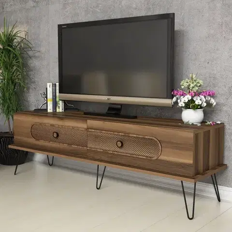 TV stolíky TV stolík Ekol - Walnut