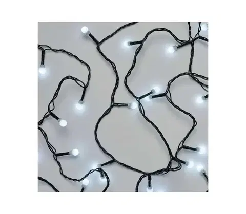 LED osvetlenie  LED reťaz 200xLED/8 funkcií 20m IP44 studená biela D5AC23