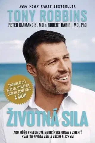 Motivačná literatúra - ostatné Životná sila - Tony Robbins,Nina Vlhová