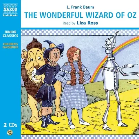Svetová beletria Naxos Audiobooks The Wonderful Wizard of Oz (EN)