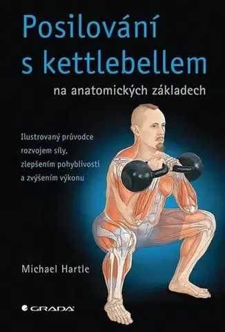 Fitness, cvičenie, kulturistika Posilování s kettlebellem na anatomických základech - Michael Hartle